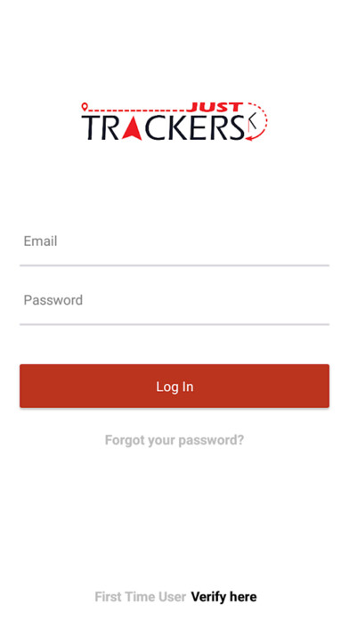 Emulate iPhone app JustTrackers - Pickup using MyAndroid