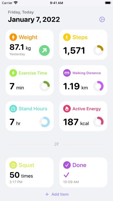 Emulate iPhone app JustTrack - Numbers & Habits using MyAndroid Emulate iPhone app JustTrack - Numbers & Habits using MyAndroid