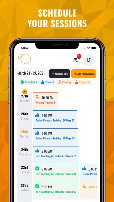 Emulate iPhone app JustTrain Training Hub using MyAndroid