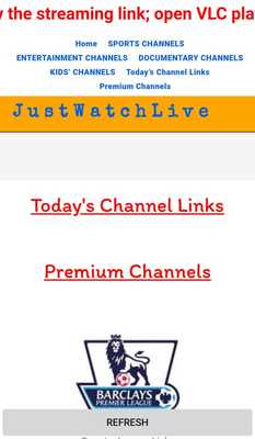 Emulate Android APK JustWatchLive - Live Streaming App Emulate Android APK JustWatchLive - Live Streaming App