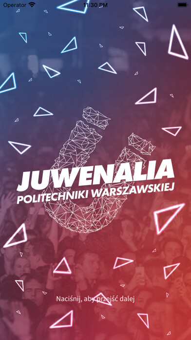 Emulate iPhone app Juwenalia PW 2022 using MyAndroid Emulate iPhone app Juwenalia PW 2022 using MyAndroid