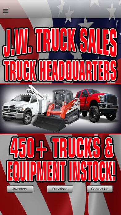 Emulate iPhone app JW Truck Sales App using MyAndroid
