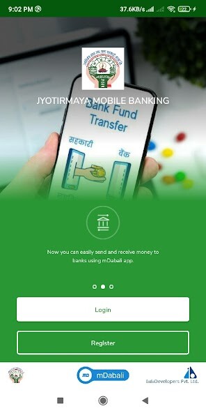 Run android online APK JYOTIRMAYA MOBILE BANKING from MyAndroid or emulate JYOTIRMAYA MOBILE BANKING using MyAndroid