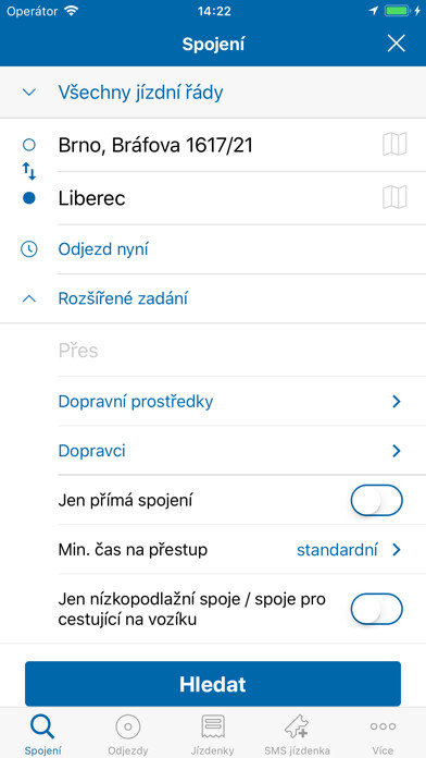 Emulate iPhone app Jízdní řády IDOS using MyAndroid Emulate iPhone app Jízdní řády IDOS using MyAndroid