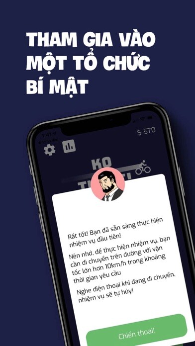 Emulate iPhone app K0 Thoại using MyAndroid