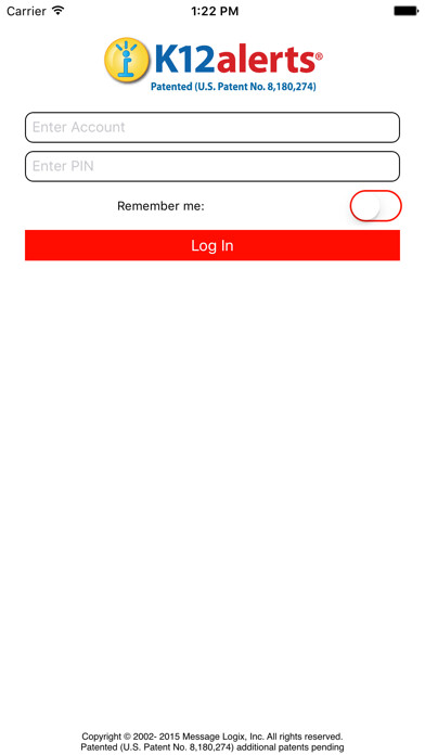 Emulate iPhone app K12 Alerts using MyAndroid Emulate iPhone app K12 Alerts using MyAndroid