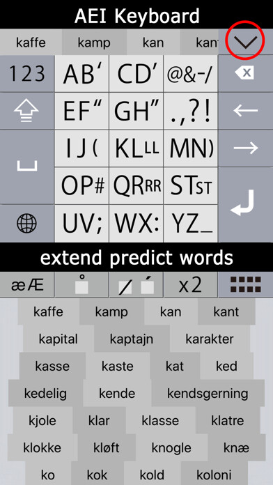 Emulate iPhone app K4us Danish Keyboard using MyAndroid Emulate iPhone app K4us Danish Keyboard using MyAndroid