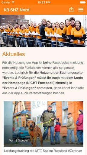 Run android online APK K-9 Suchhundezentrum Nord from MyAndroid or emulate K-9 Suchhundezentrum Nord using MyAndroid