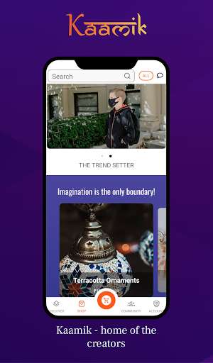 Run android online APK Kaamik - Authentic Handmade Products from MyAndroid or emulate Kaamik - Authentic Handmade Products using MyAndroid