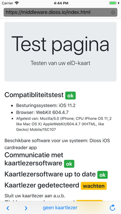 Emulate iPhone app kaartlezer using MyAndroid Emulate iPhone app kaartlezer using MyAndroid