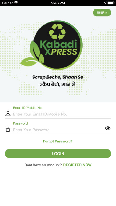 Emulate iPhone app Kabadixpress using MyAndroid Emulate iPhone app Kabadixpress using MyAndroid