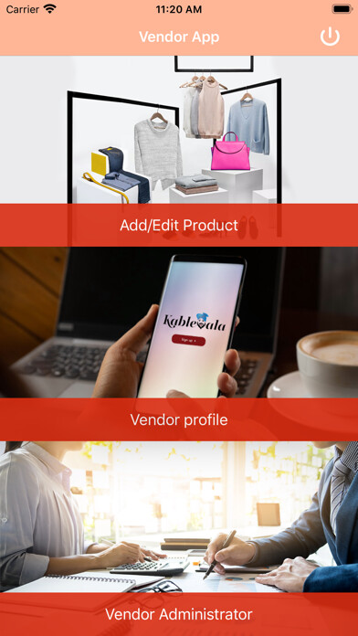 Emulate iPhone app Kablewala Seller using MyAndroid