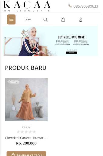 Run android online APK Kacaa Outfit from MyAndroid or emulate Kacaa Outfit using MyAndroid