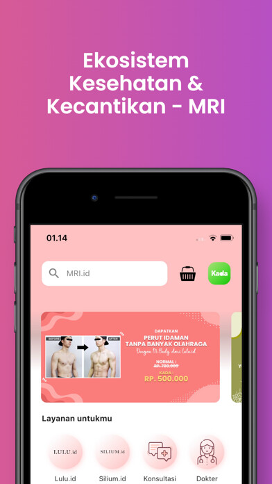 Emulate iPhone app Kada.id using MyAndroid