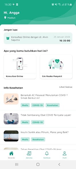 Run android online APK KADO - Telfon Dokter  Obat from MyAndroid or emulate KADO - Telfon Dokter  Obat using MyAndroid