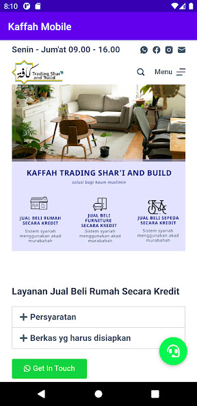Run android online APK Kaffah Mobile from MyAndroid or emulate Kaffah Mobile using MyAndroid Run android online APK Kaffah Mobile from MyAndroid or emulate Kaffah Mobile using MyAndroid
