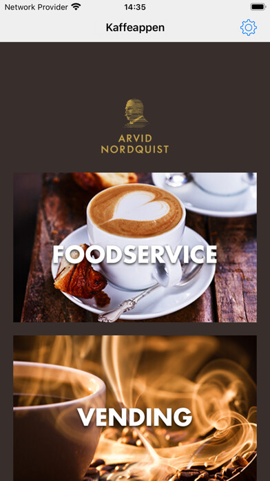 Emulate iPhone app Kaffeappen using MyAndroid Emulate iPhone app Kaffeappen using MyAndroid