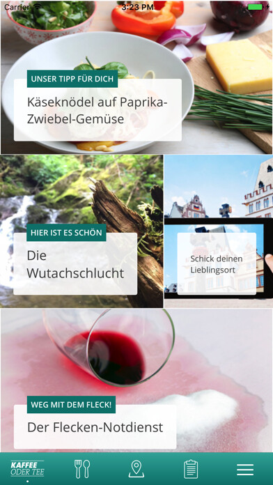 Emulate iPhone app Kaffee oder Tee using MyAndroid Emulate iPhone app Kaffee oder Tee using MyAndroid