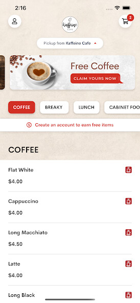 Run android online APK Kaffeine Cafe from MyAndroid or emulate Kaffeine Cafe using MyAndroid