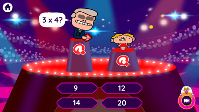 Emulate iPhone app Kahoot! Multiplication Games using MyAndroid