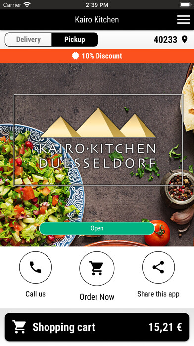 Emulate iPhone app Kairo Kitchen using MyAndroid Emulate iPhone app Kairo Kitchen using MyAndroid