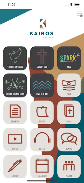 Emulate iPhone app Kairos Church using MyAndroid Emulate iPhone app Kairos Church using MyAndroid