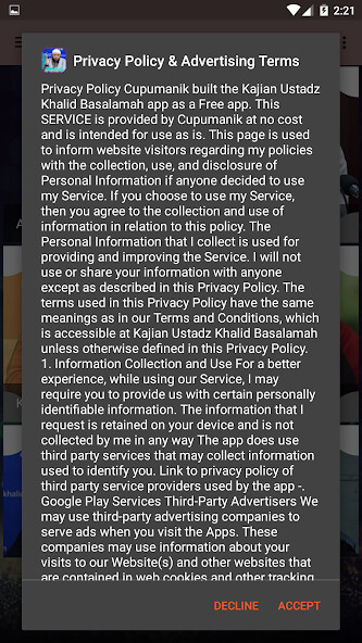 Run android online APK Kajian Ustadz Khalid Basalamah from MyAndroid or emulate Kajian Ustadz Khalid Basalamah using MyAndroid