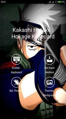 Emulate Android APK Kakashi Hatake : Hokage Keyboard Shinobi Emulate Android APK Kakashi Hatake : Hokage Keyboard Shinobi