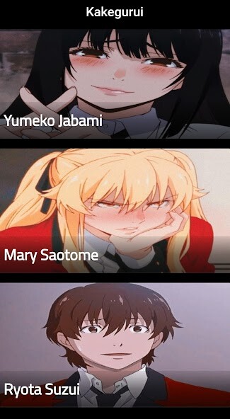 Run android online APK Kakegurui Character Wallpapers from MyAndroid or emulate Kakegurui Character Wallpapers using MyAndroid