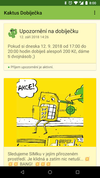 Run android online APK Kaktus Dobíječka (neoficiální) from MyAndroid or emulate Kaktus Dobíječka (neoficiální) using MyAndroid Run android online APK Kaktus Dobíječka (neoficiální) from MyAndroid or emulate Kaktus Dobíječka (neoficiální) using MyAndroid