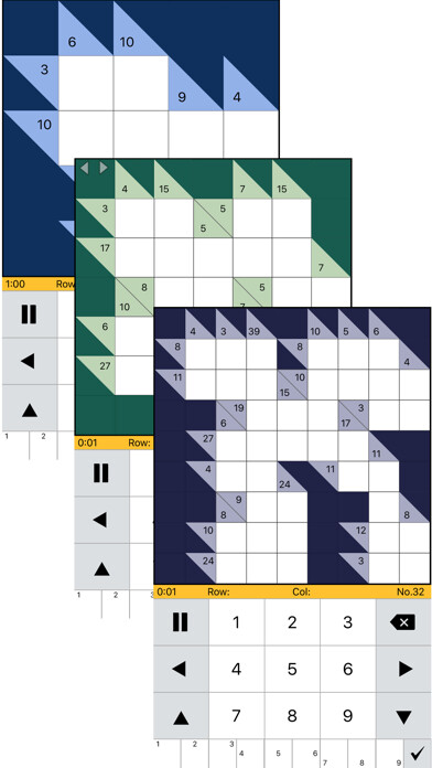 Emulate iPhone app Kakuro Logic Puzzles using MyAndroid Emulate iPhone app Kakuro Logic Puzzles using MyAndroid