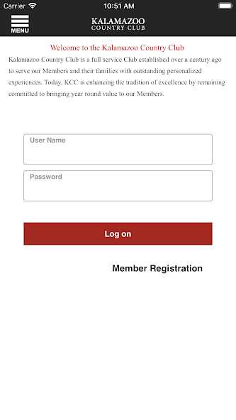 Run android online APK Kalamazoo Country Club from MyAndroid or emulate Kalamazoo Country Club using MyAndroid