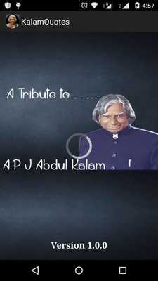 Emulate Android APK Kalam Quotes
