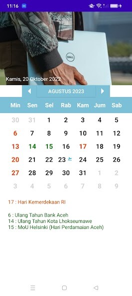Run android online APK Kalender Aceh from MyAndroid or emulate Kalender Aceh using MyAndroid Run android online APK Kalender Aceh from MyAndroid or emulate Kalender Aceh using MyAndroid