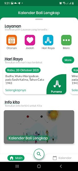 Run android online APK Kalender Bali Lengkap from MyAndroid or emulate Kalender Bali Lengkap using MyAndroid