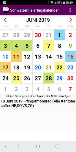 Run android online APK Kalender Schweiz - Feiertage from MyAndroid or emulate Kalender Schweiz - Feiertage using MyAndroid Run android online APK Kalender Schweiz - Feiertage from MyAndroid or emulate Kalender Schweiz - Feiertage using MyAndroid
