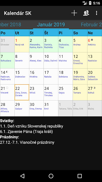 Run android online APK Kalendár SK from MyAndroid or emulate Kalendár SK using MyAndroid Run android online APK Kalendár SK from MyAndroid or emulate Kalendár SK using MyAndroid