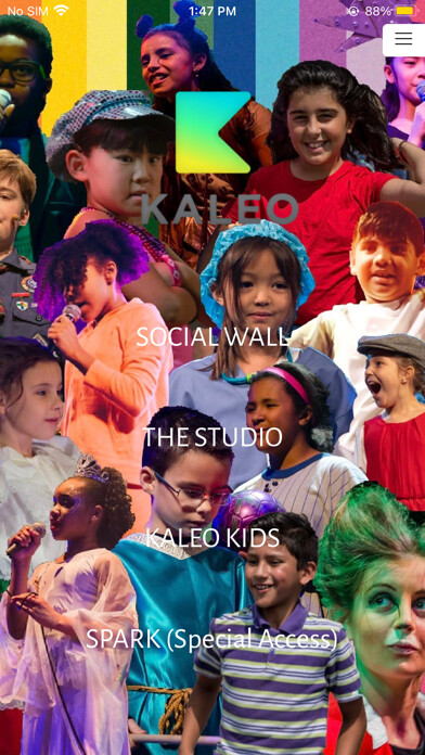 Emulate iPhone app Kaleo Arts using MyAndroid