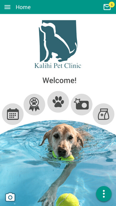 Emulate iPhone app Kalihi Pet Clinic using MyAndroid