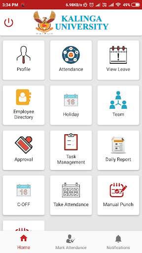 Run android online APK Kalinga Staff from MyAndroid or emulate Kalinga Staff using MyAndroid
