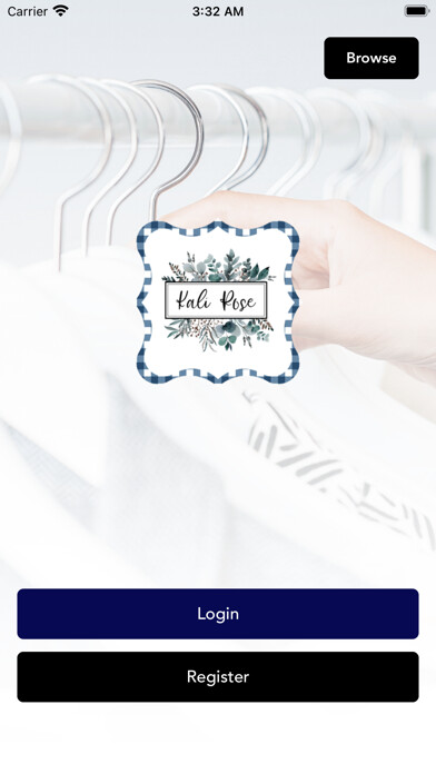 Emulate iPhone app Kali Rose Boutique using MyAndroid Emulate iPhone app Kali Rose Boutique using MyAndroid