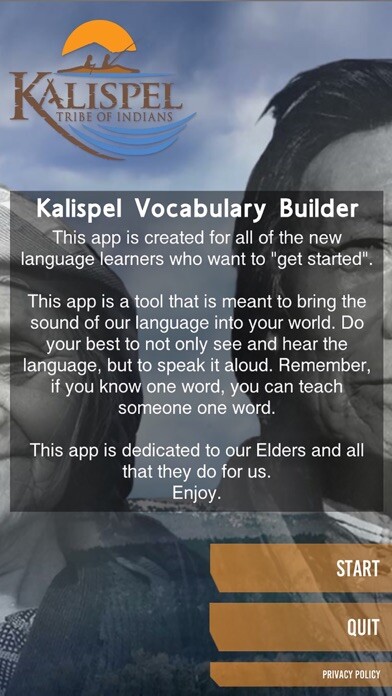 Emulate iPhone app Kalispel Vocab Builder using MyAndroid Emulate iPhone app Kalispel Vocab Builder using MyAndroid