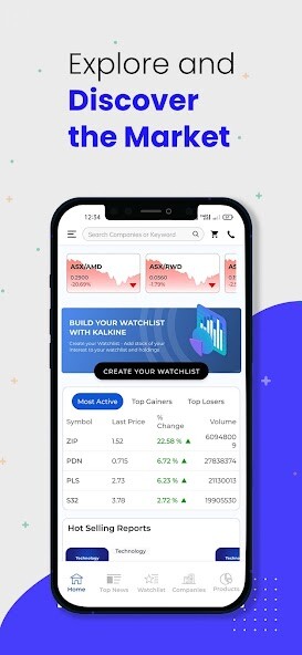 Run android online APK Kalkine from MyAndroid or emulate Kalkine using MyAndroid