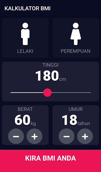 Run android online APK Kalkulator BMI from MyAndroid or emulate Kalkulator BMI using MyAndroid