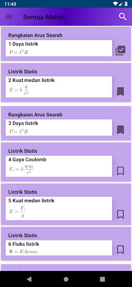 Run android online APK Kalkulator Fisika SMA XII from MyAndroid or emulate Kalkulator Fisika SMA XII using MyAndroid