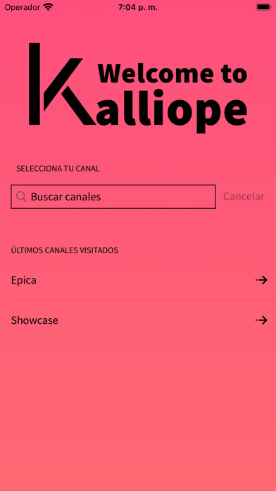 Emulate iPhone app Kalliope 2 using MyAndroid