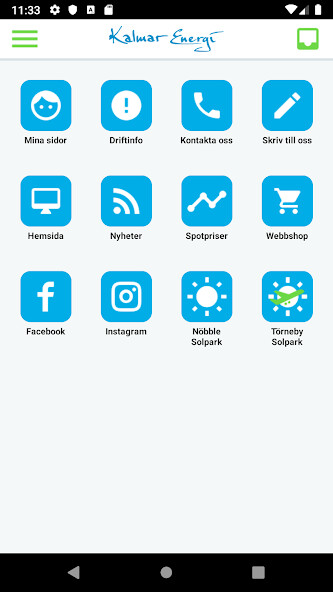 Run android online APK Kalmar Energi from MyAndroid or emulate Kalmar Energi using MyAndroid