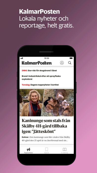Emulate iPhone app Kalmarposten using MyAndroid Emulate iPhone app Kalmarposten using MyAndroid
