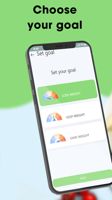 Emulate iPhone app Kalo: Easy diet plan using MyAndroid