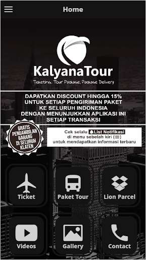 Emulate Android APK KALYANA TOUR Emulate Android APK KALYANA TOUR